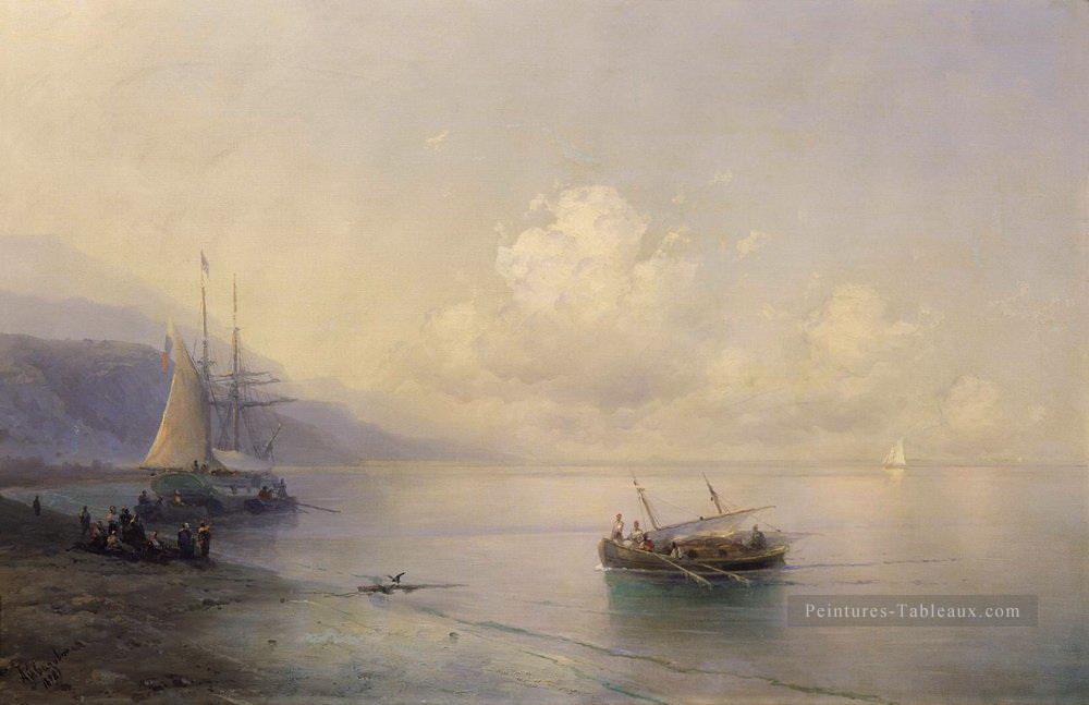 paysage marin 1898 Romantique Ivan Aivazovsky russe Peintures à l'huile